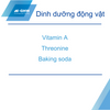 Dinh dưỡng động vật