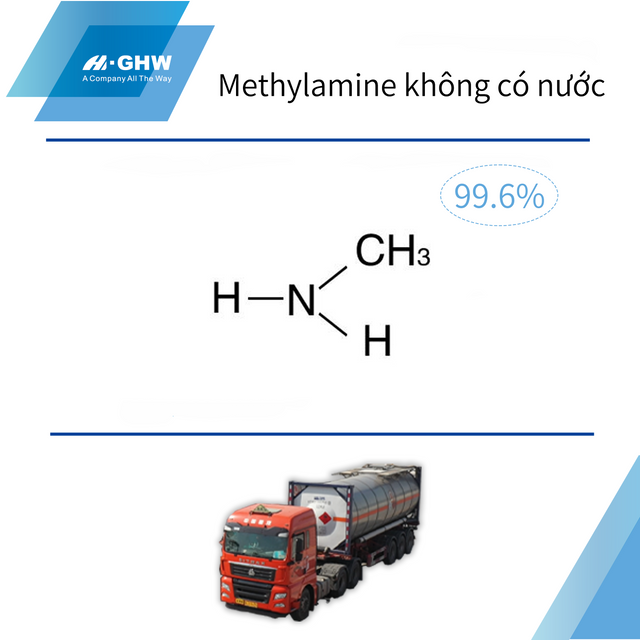 Methylamine không có nước